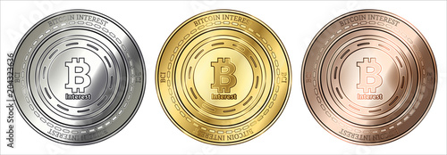  Bitcoin Interest (BCI) coin set.