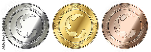  Cropcoin (CROP) coin set.