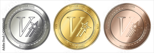  Vipstar Coin (VIPS) coin set.