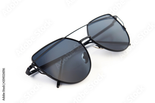 Black modern glasses