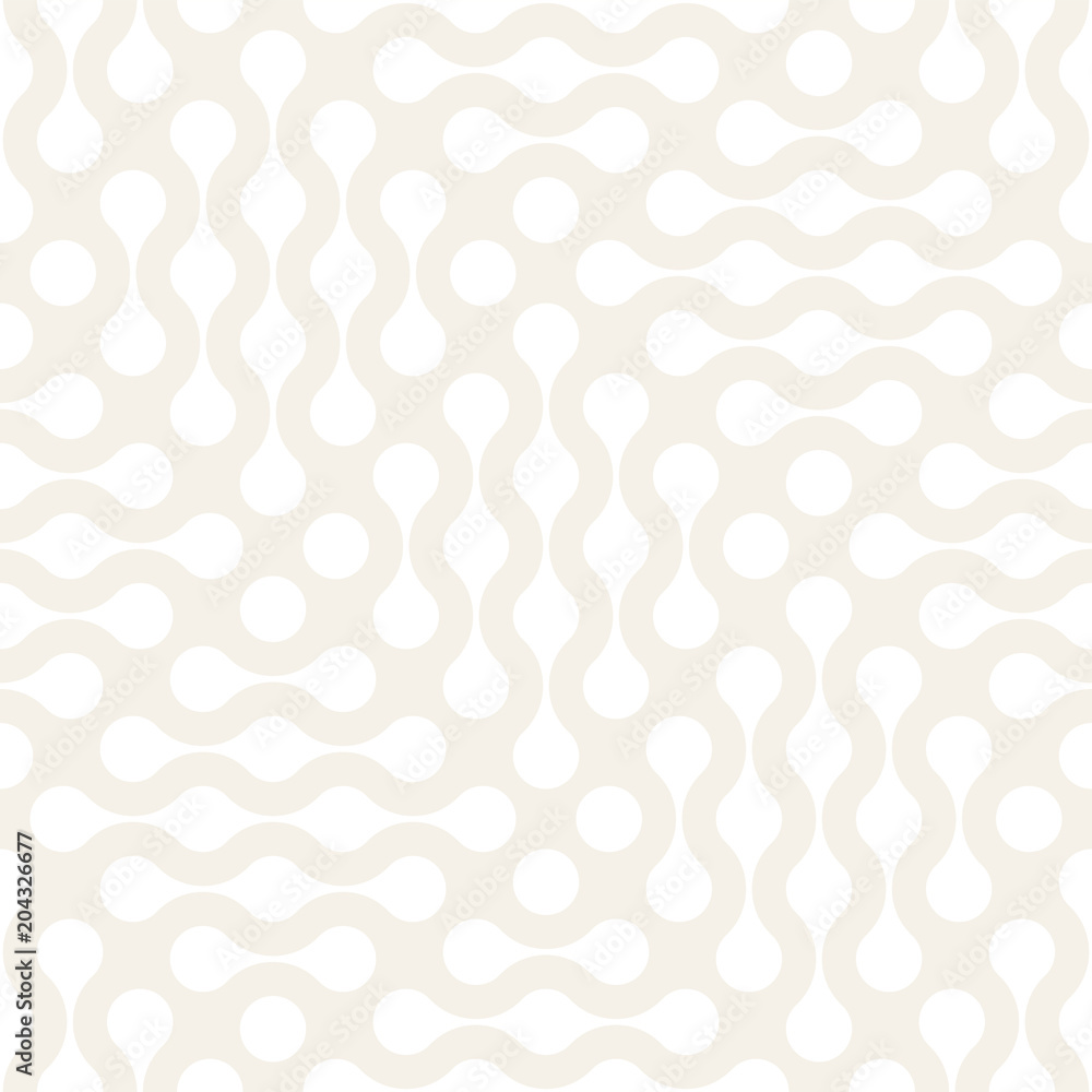 Vector seamless subtle lattice pattern. Modern stylish texture with monochrome trellis. Repeating geometric grid. Simple design background.