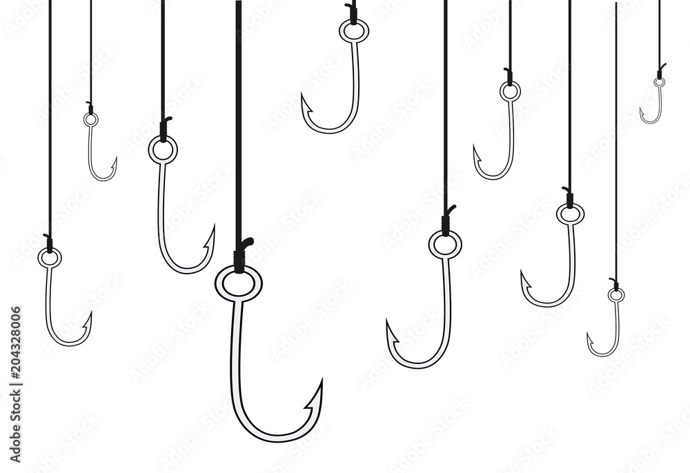 fishing hook icons fishing hook icons