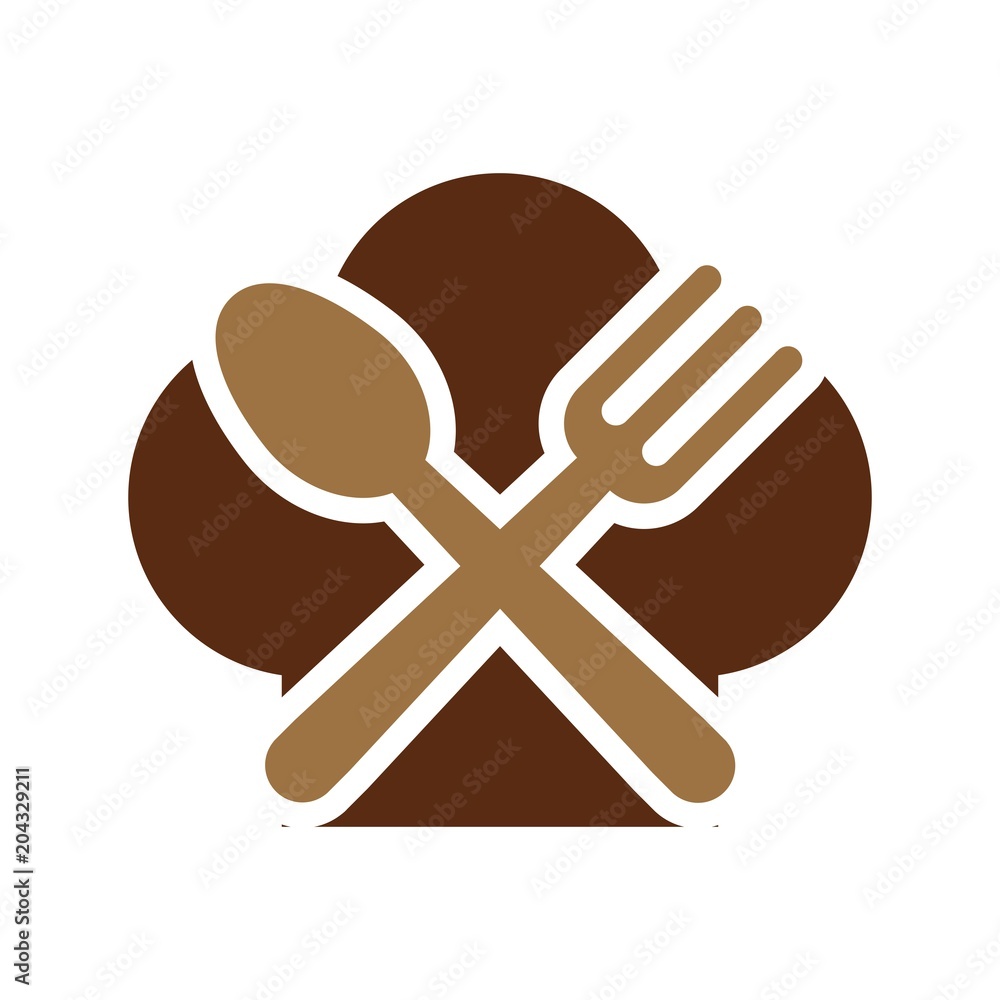 restaurant logo. spoon and fork icon. symbol. vector eps 08. restaurant logo. spoon and fork icon. symbol. vector eps 08.