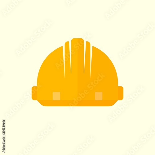 helmet logo. safety icon. worker symbol. vector eps 08.