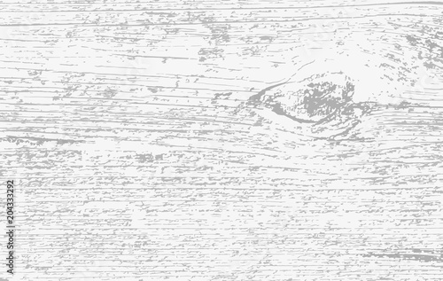 White wooden cutting, chopping board, table or floor surface. Wood texture. Vector illustration.