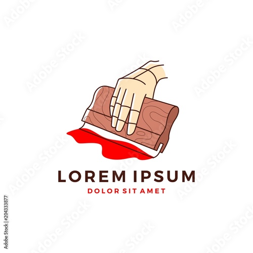 screen printing silk screenprinting logo vector illustration