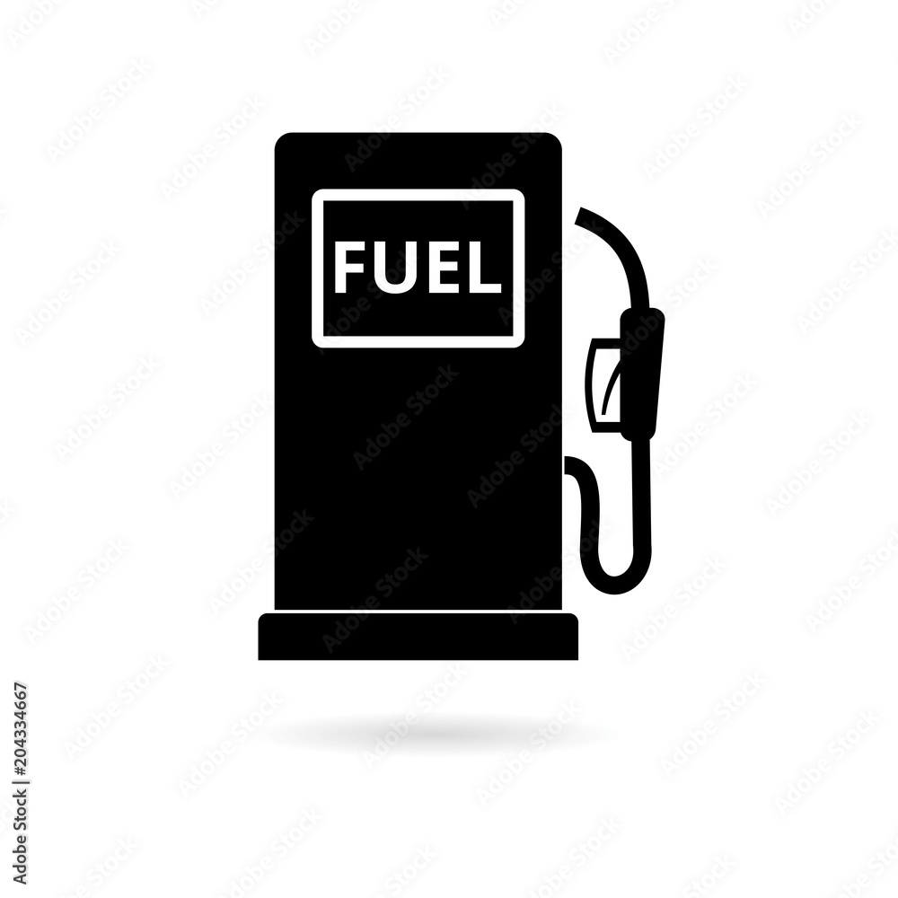 Gas pump icon, Gasoline and diesel fuel symbol Gas pump icon, Gasoline and diesel fuel symbol