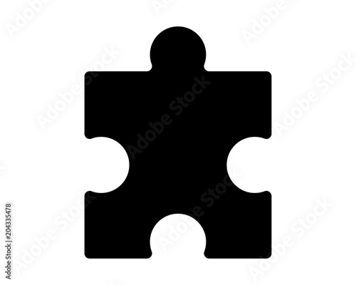 Puzzle vector pictogram 