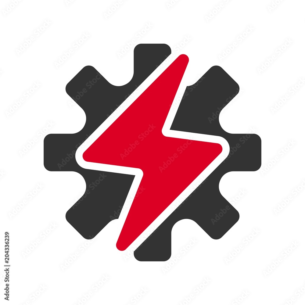 Thunder logo. Power icon. Electric symbol. Vector eps 08. Thunder logo. Power icon. Electric symbol. Vector eps 08.
