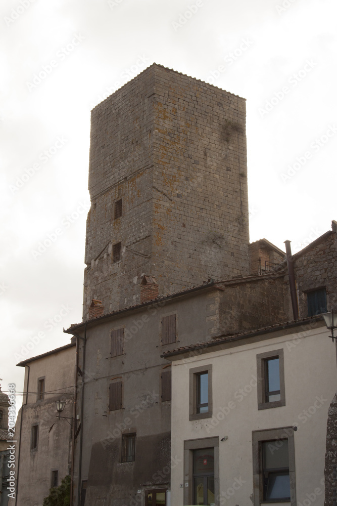 Borgo storico Santa Fiora Grosseto Italia