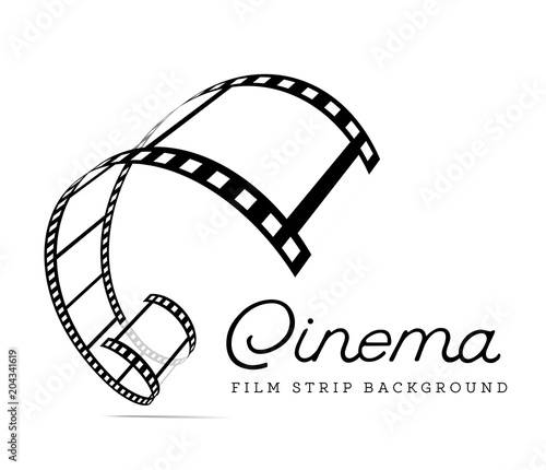 Film strip vector illustration