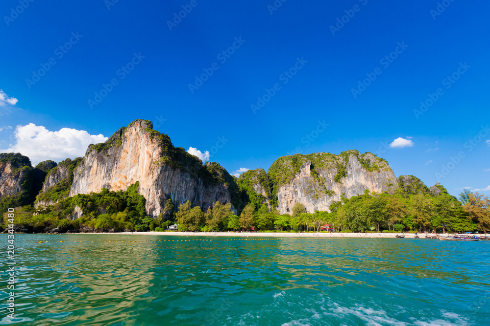 West Railay beach Krabi Thailand