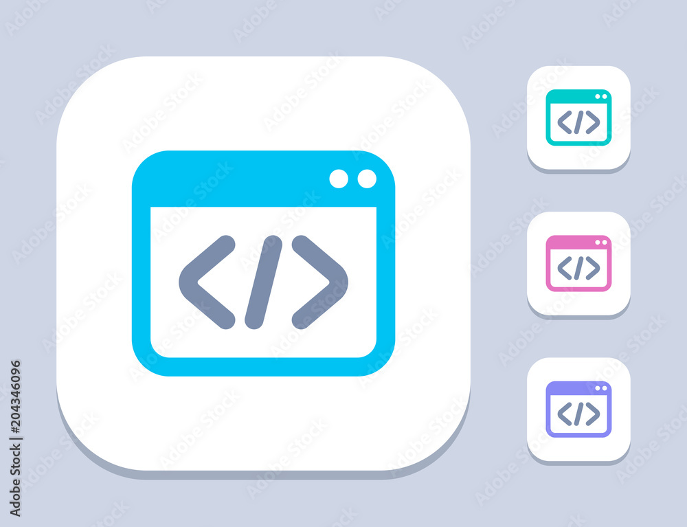 Code In Window - Bright Icons . A professional, pixel-perfect icon. Code In Window - Bright Icons . A professional, pixel-perfect icon.