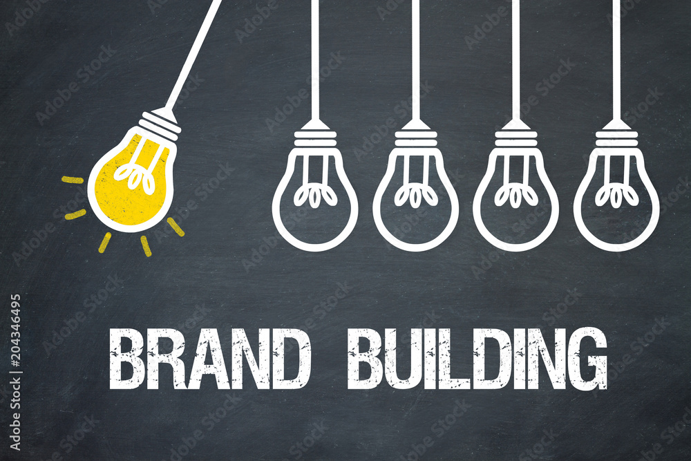 Fototapeta premium Brand Building