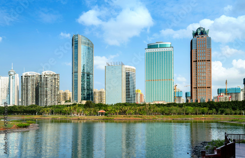 Skyscrapers in Hainan Island  China