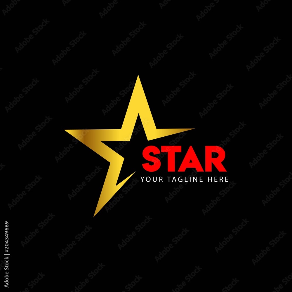 Star Logo Vector Template Design Illustration Star Logo Vector Template Design Illustration