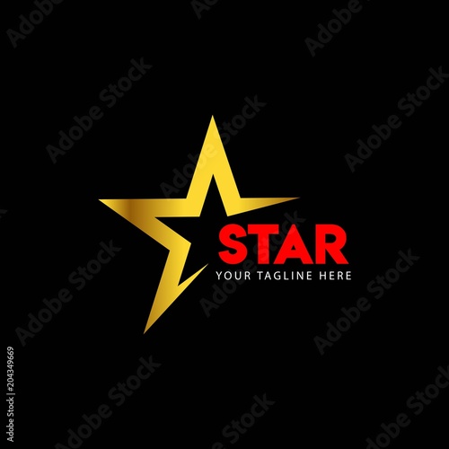 Star Logo Vector Template Design Illustration