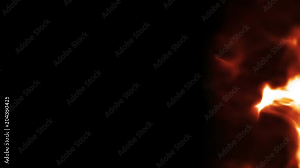 Abstract Smoke And Fire Background Loop Abstract Smoke And Fire Background Loop