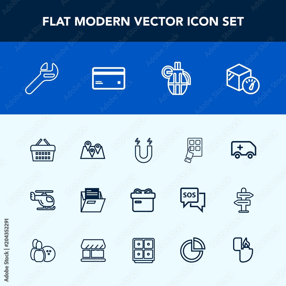 Modern, simple vector icon set with blank, repair, tool, folder, transportation, transport, store, market, field, modern, sky, rescue, emergency, office, map, mobile, internet, magnetic, spanner icons Modern, simple vector icon set with blank, repair, tool, folder, transportation, transport, store, market, field, modern, sky, rescue, emergency, office, map, mobile, internet, magnetic, spanner icons