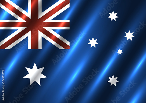 Australia national flag background