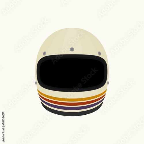 helmet logo.  classic vintage. icon. symbol. vector eps 08.