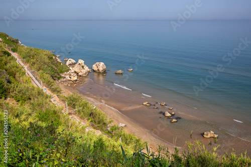 Rodi Garganico (Puglia, Italy) - View of the beach and the sea photo