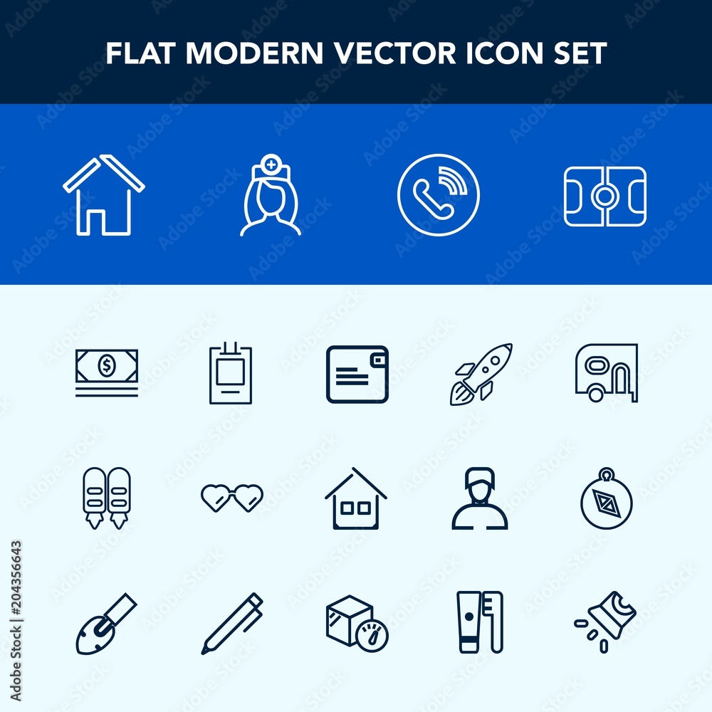 Modern, simple vector icon set with architecture, house, screen, business, purse, fashion, pitch, coin, home, wallet, delivery, doctor, football, science, money, phone, launch, sunglasses, space icons Modern, simple vector icon set with architecture, house, screen, business, purse, fashion, pitch, coin, home, wallet, delivery, doctor, football, science, money, phone, launch, sunglasses, space icons
