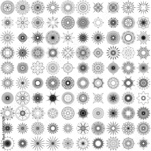 100 Mandalas zum Ausmahlen