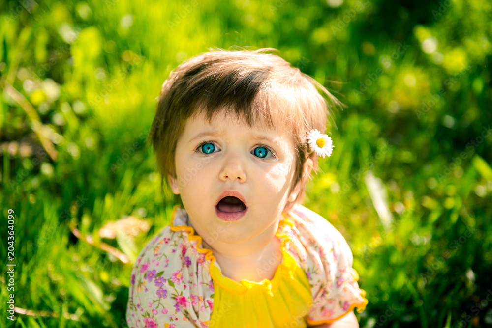 little girl in summer in the park. Portrait of a cute little girl in summer. Children's Day June 1. The first day of summer
little girl in summer in the park. Portrait of a cute little girl in summer. Children's Day June 1. The first day of summer