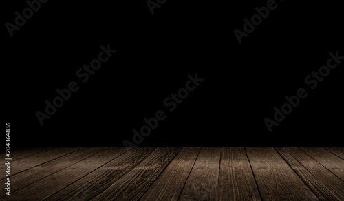 Rustic wood planks background 3d illustration