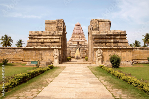 Foto Entrance, Brihadisvara Temple, Gangaikondacholapuram, Tamil Nadu, India