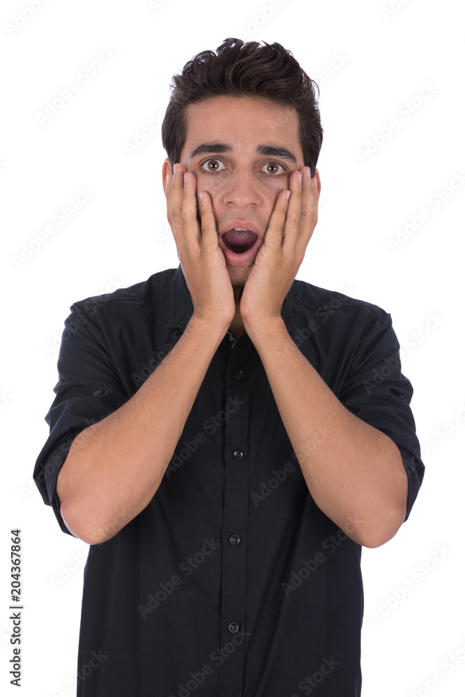 shocked man shocked man