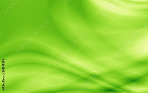 Wavy green eco abstract illustration background