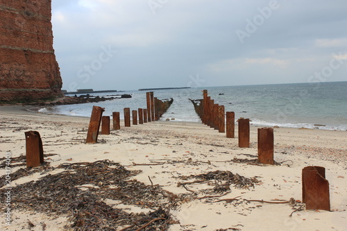 steel and beach photo