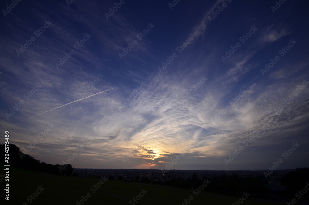 Obraz premium 夕焼けの空
