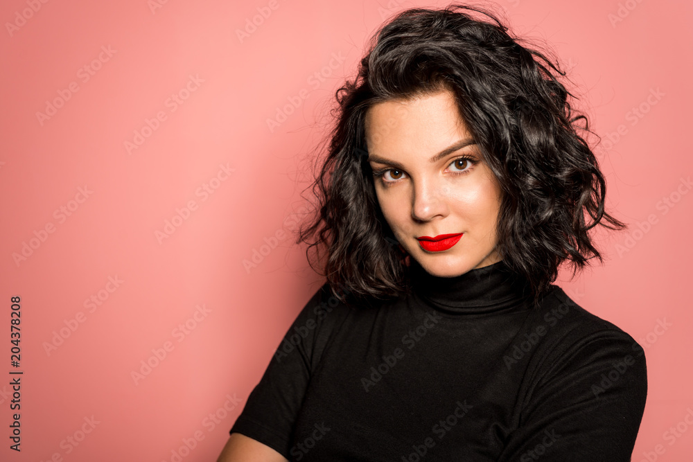 Portrait of a young woman Portrait of a young woman