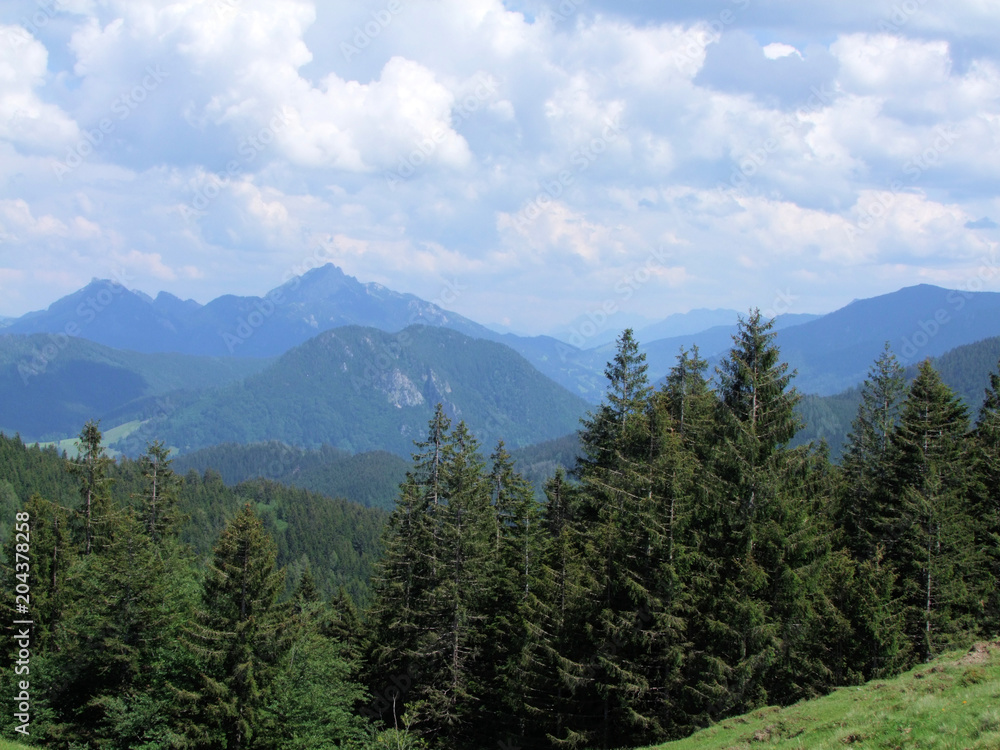 Wald Tegernsee Gebirge Berge