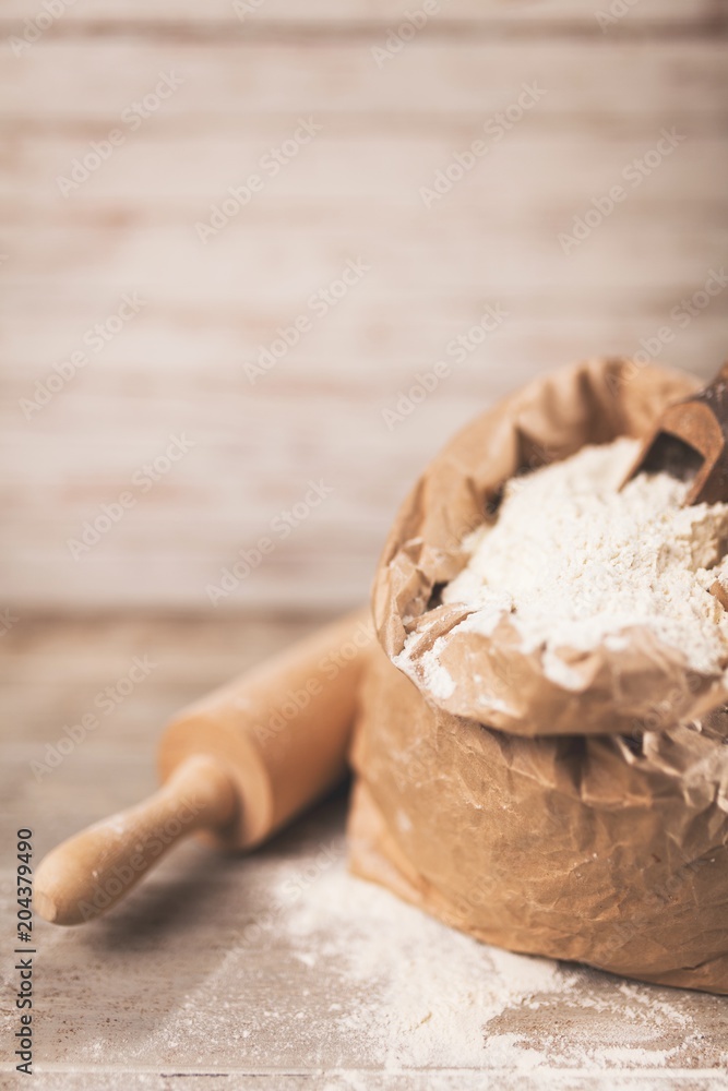 Fototapeta premium Bag of flour