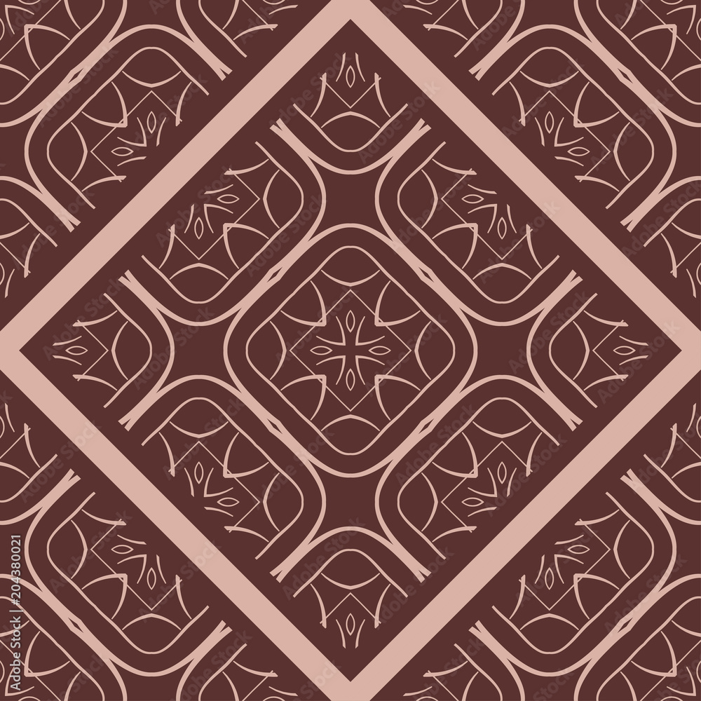 Ornamental seamless pattern Ornamental seamless pattern