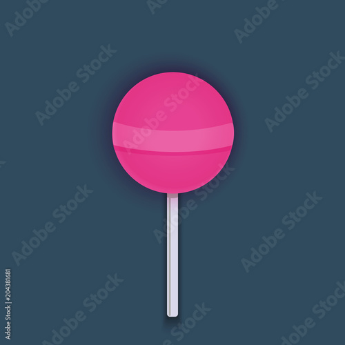 pink lollipop, sign