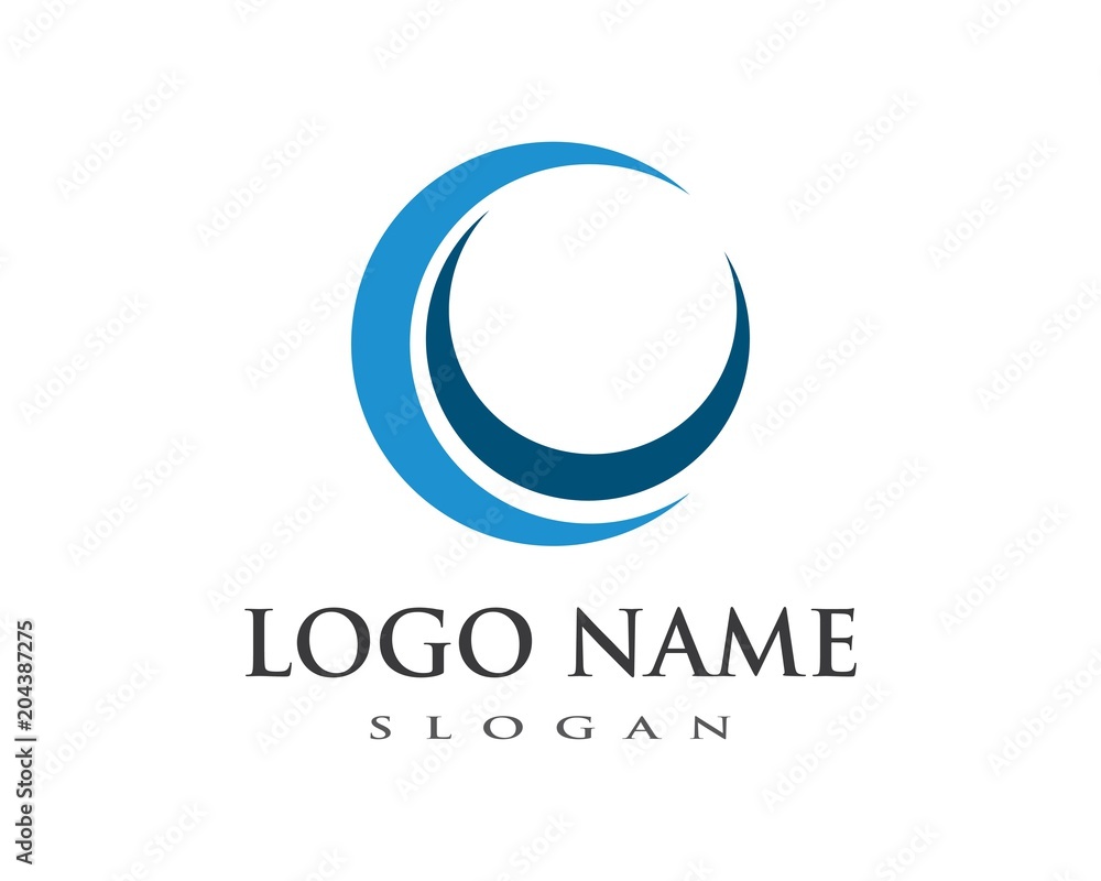 Water Wave symbol and icon Logo Template vector Water Wave symbol and icon Logo Template vector