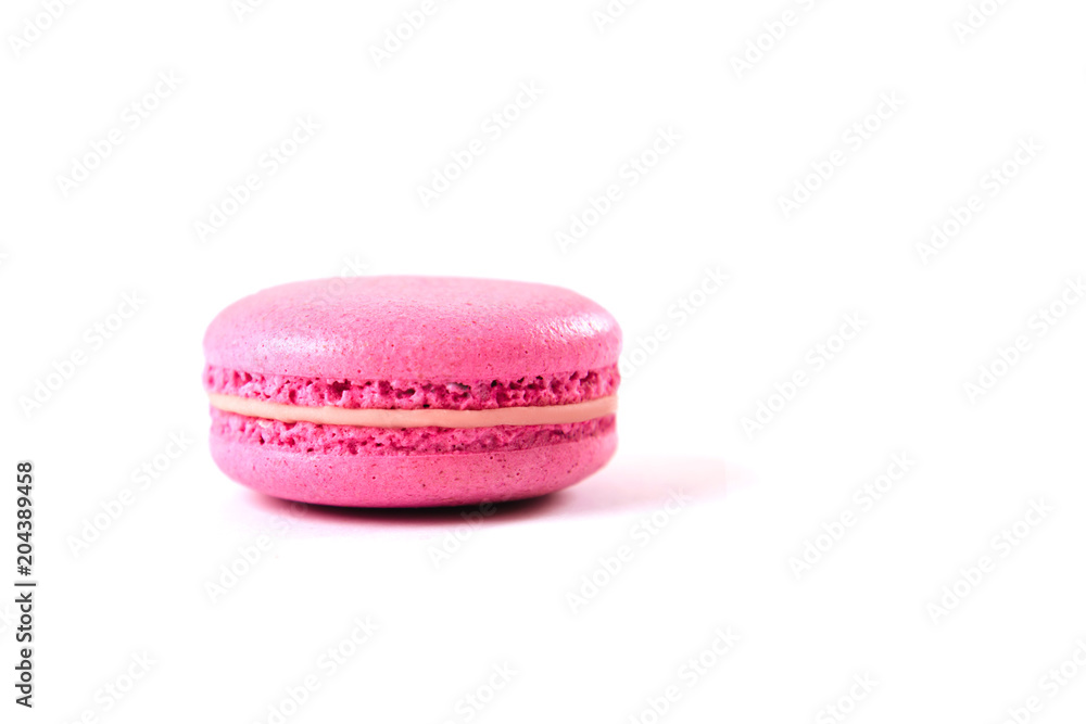 Tasty pink macaron. Tasty pink macaron.