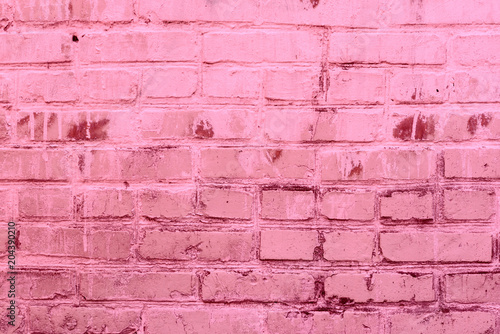 Brick texture with scratches and cracks