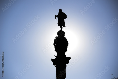 Columbus Monument Statue La Rambla Barcelona Spain