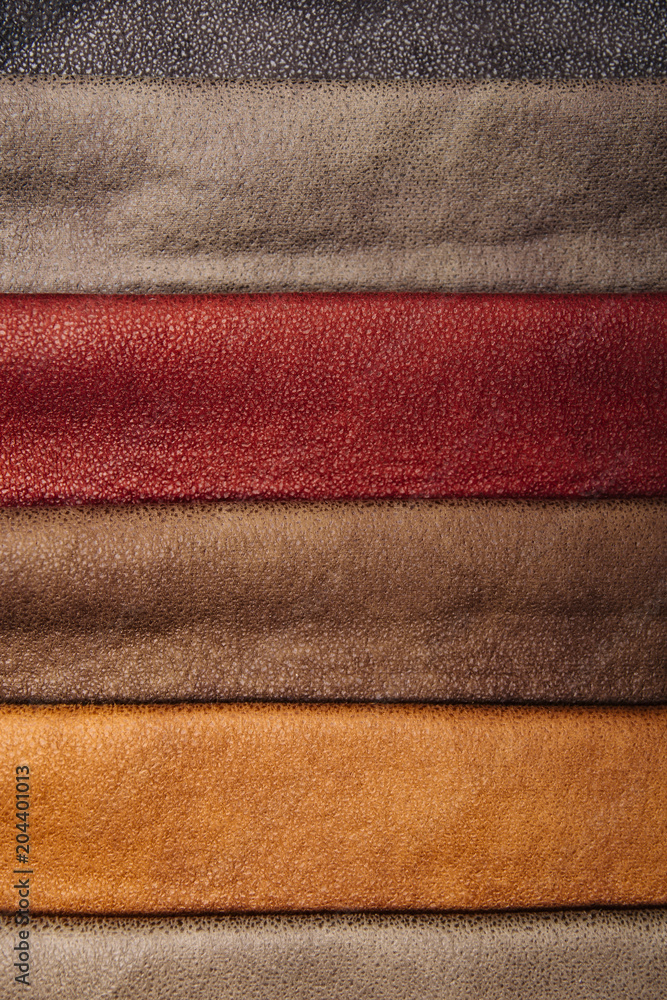 Fototapeta premium Colorful furniture covers