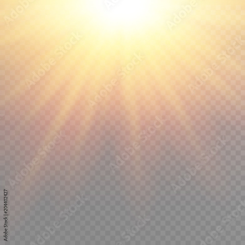 Vector transparent sunlight special lens flare light effect. Christmas abstract pattern. Sparkling magic dust particles