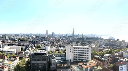 City of Antwerp in Belgium Antwerpen