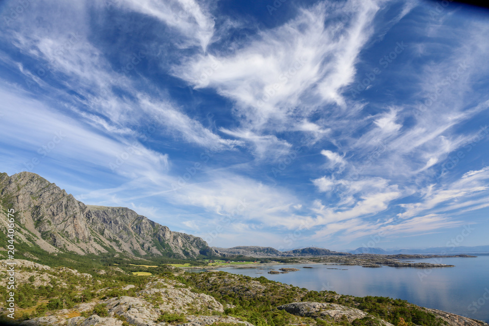 Great hiking at Vega island in Northern Norway Great hiking at Vega island in Northern Norway