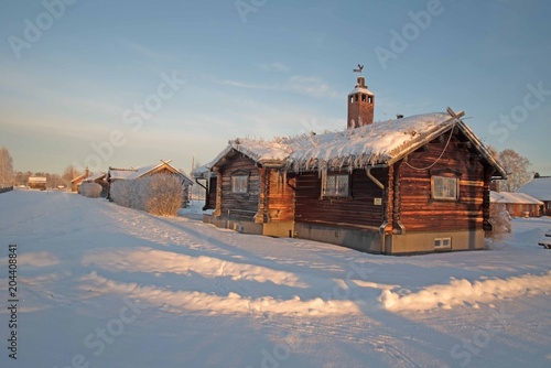 Orsa in Winter. Sweden photo