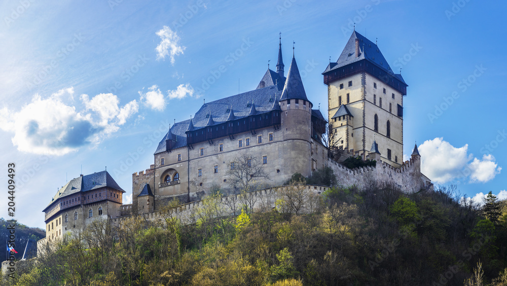 Karlstein Castle in Czech Republic